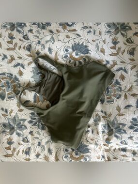 lululemon athletica Olive Green Racerback Sports Bra